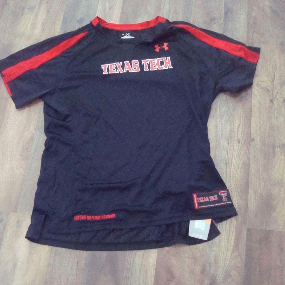 TEXAS TECH JERSEY‎ AUNDOR ARMOUR XL VINTAGE Y2K OOS SHIRT G9